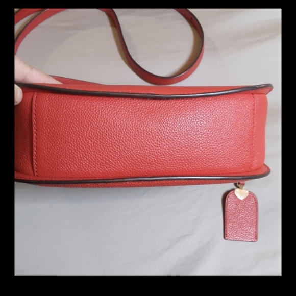 Authentic Red Kate Spade leather crossbody bag - Picture 8 of 14